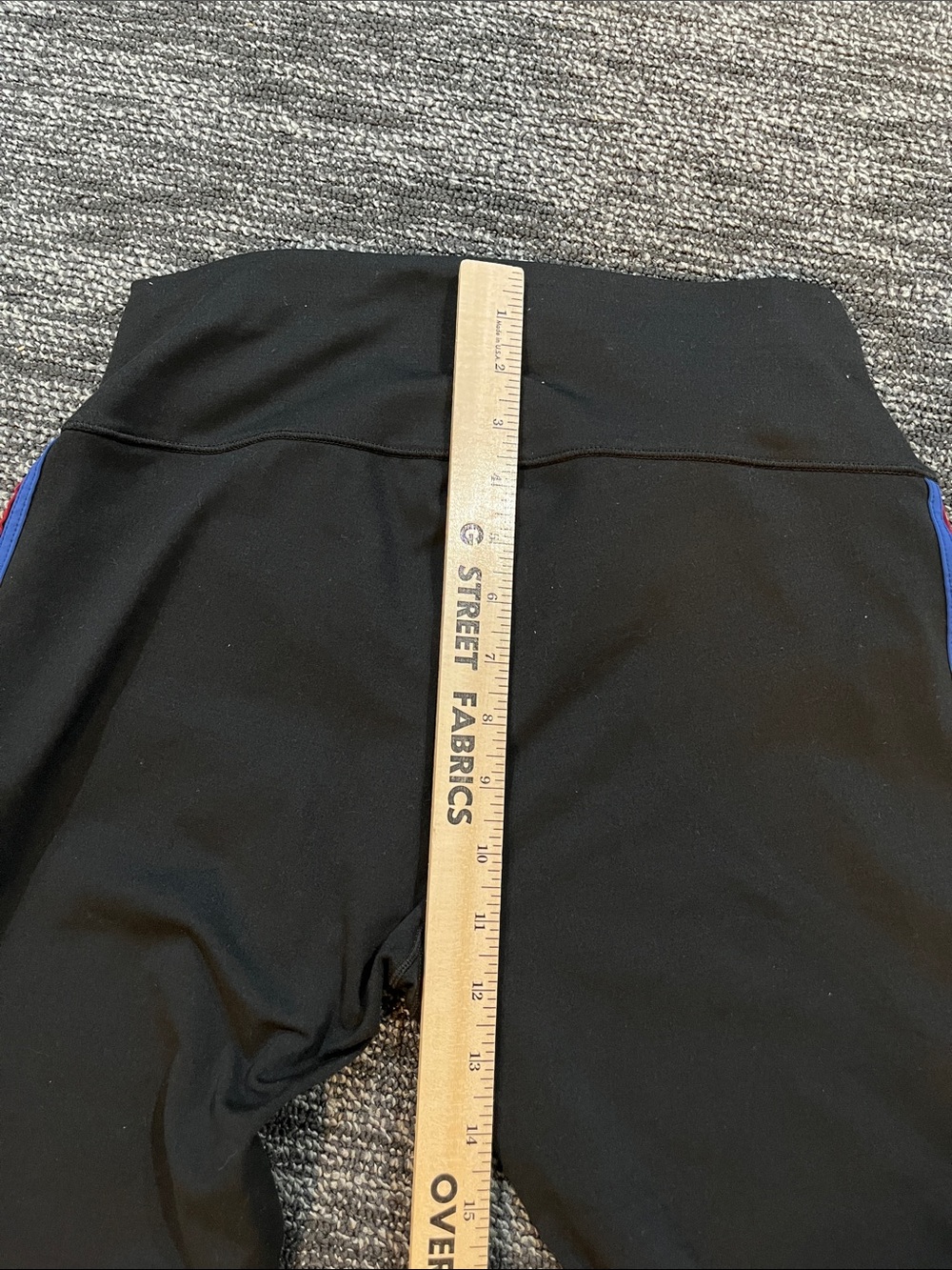 Aviator Nation 5-Stripe Performance Leggings - Black - Size XL - Picture 9 of 9